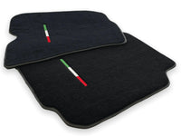 Tapis de sol pour Ferrari 812 Superfast en noir Sur mesure avec emblème italien