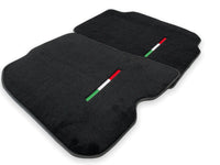 Tapis de sol pour Ferrari 812 Superfast en noir Sur mesure avec emblème italien
