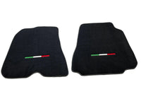 Tapis de sol pour Ferrari 812 Superfast en noir Sur mesure avec emblème italien