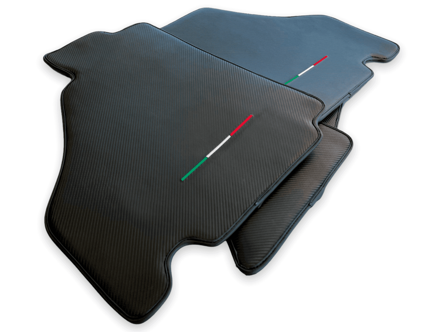 Floor Mats For Ferrari F430 2004-2009 Carbon Fiber Leather AutoWin