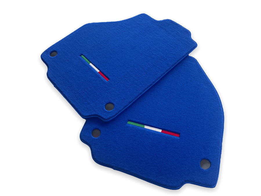 Floor Mats For Ferrari F8 Spider 2019-2022 Blue Italian Edition