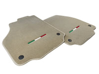 Floor Mats For Ferrari F8 Spider 2019-2023 Beige Italian Edition