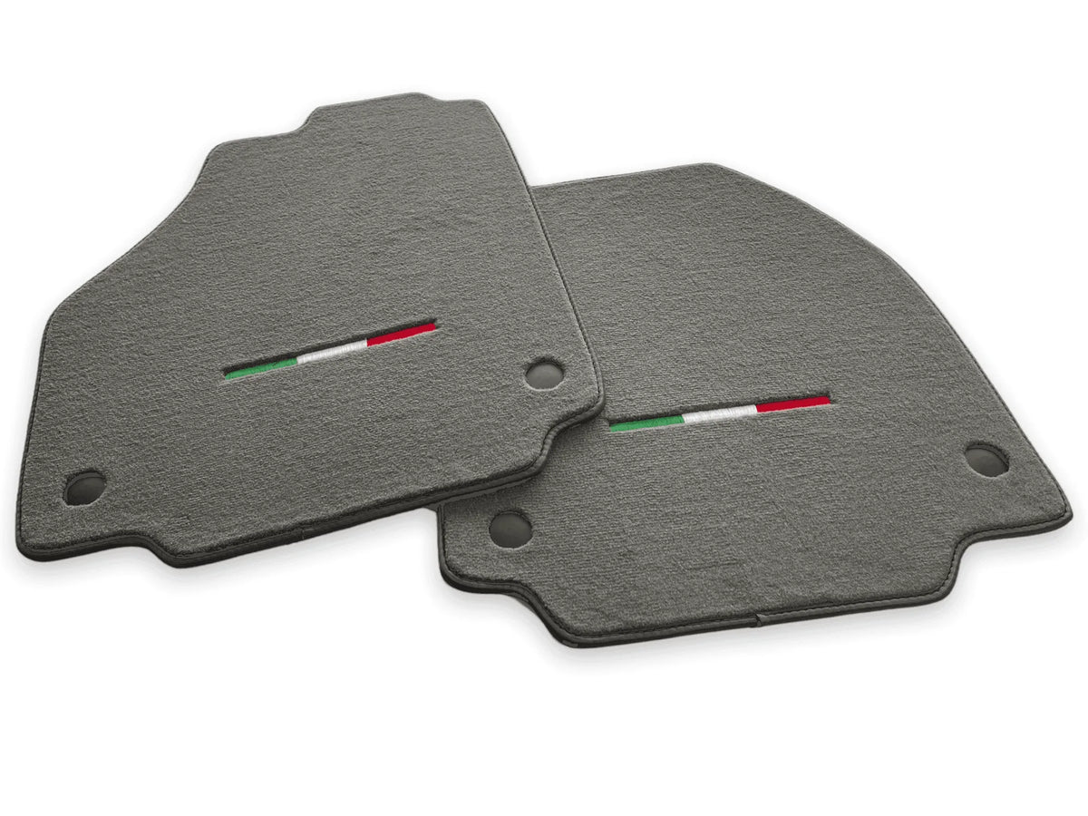 Floor Mats For Ferrari F8 Spider 2019-2023 Gray Italian Edition