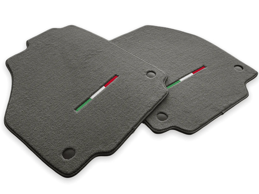 Floor Mats For Ferrari F8 Spider 2019-2023 Gray Italian Edition