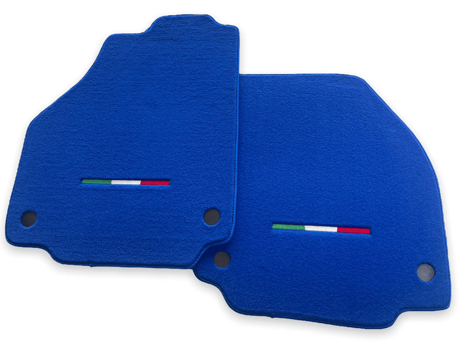 Floor Mats For Ferrari F8 Tributo 2019-2023 Blue Italian Edition - AutoWin