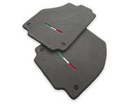 Floor Mats For Ferrari F8 Tributo (2019-2023) Gray Italian Edition - AutoWin