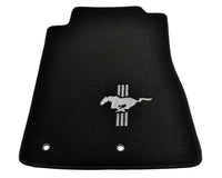 Floor Mats For Ford Mustang 2015-2023 With Silver Pony - AutoWin