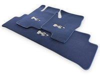 Floor Mats For Hummer H2 2003-2009 Tailored Dark Blue Color Carpets - AutoWin