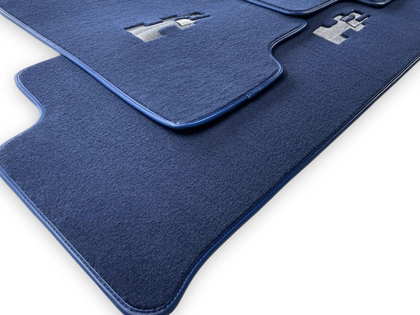 Floor Mats For Hummer H2 2003-2009 Tailored Dark Blue Color Carpets - AutoWin
