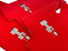 Floor Mats For Hummer H2 2003-2009 Tailored Dark Red Color Carpets - AutoWin