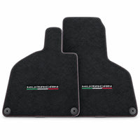 Floor Mats for Lamborghini Huracan With Italian Flag Red Stitch - AutoWin
