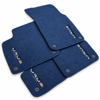 Floor Mats For Lamborghini Urus Dark Blue Tailored Carpets - AutoWin