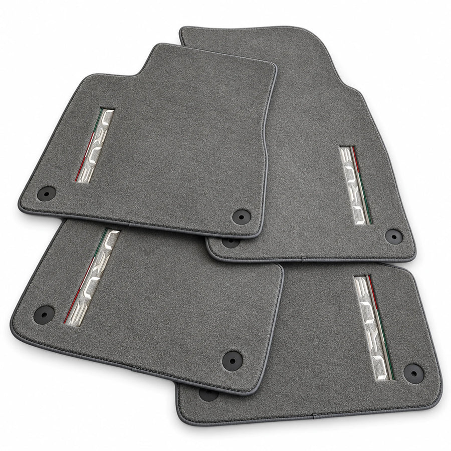 Floor Mats For Lamborghini Urus Gray Tailored Carpets - AutoWin