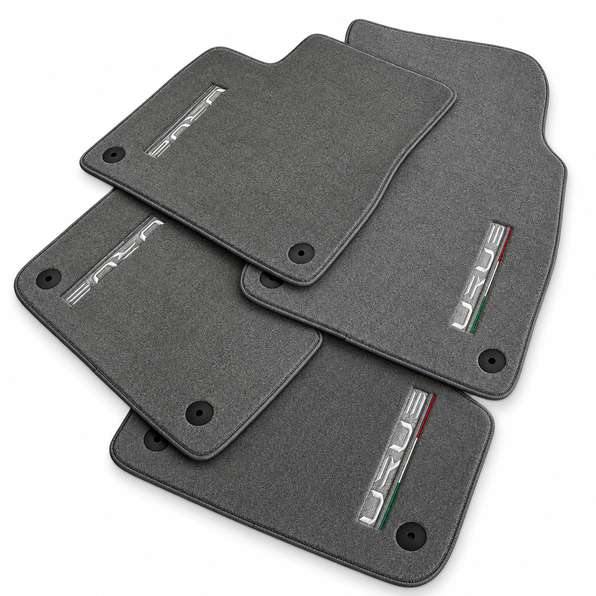 Tapis de sol pour Lamborghini Urus moquette grise - AutoWin