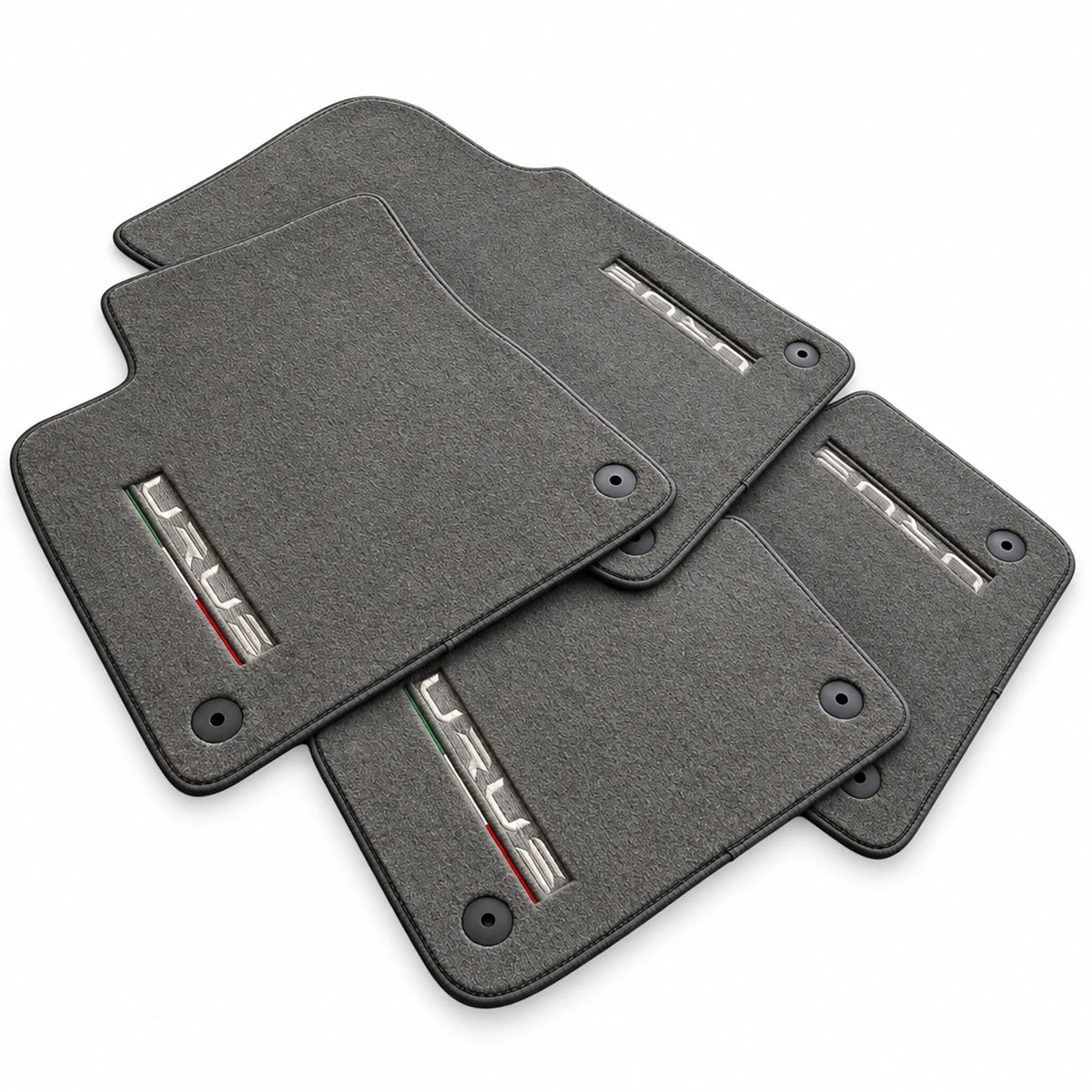 Tapis de sol pour Lamborghini Urus moquette grise - AutoWin