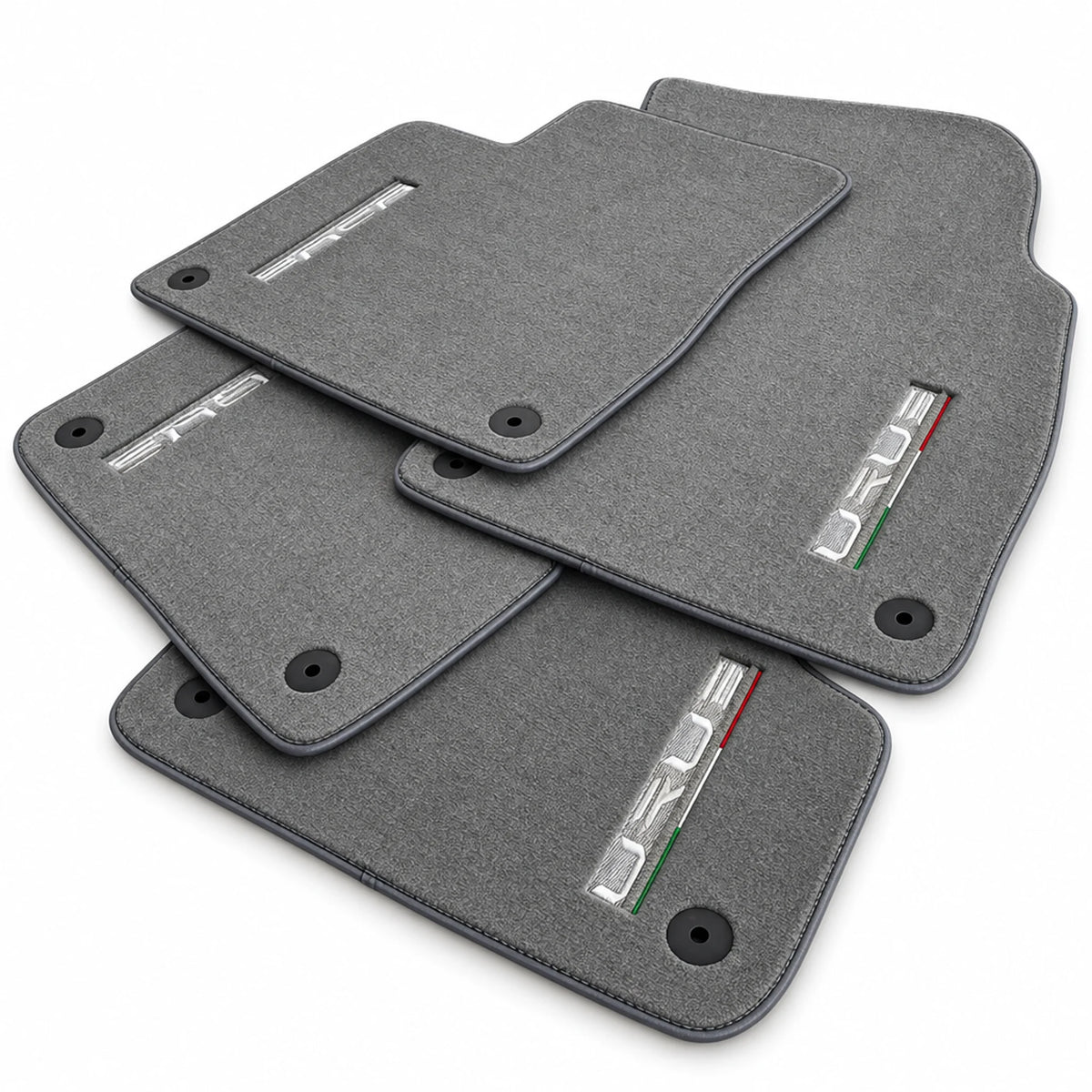 Tapis de sol pour Lamborghini Urus moquette grise - AutoWin