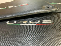 Floor Mats For Lamborghini Urus Made From Carbon Fiber Leather - AutoWin