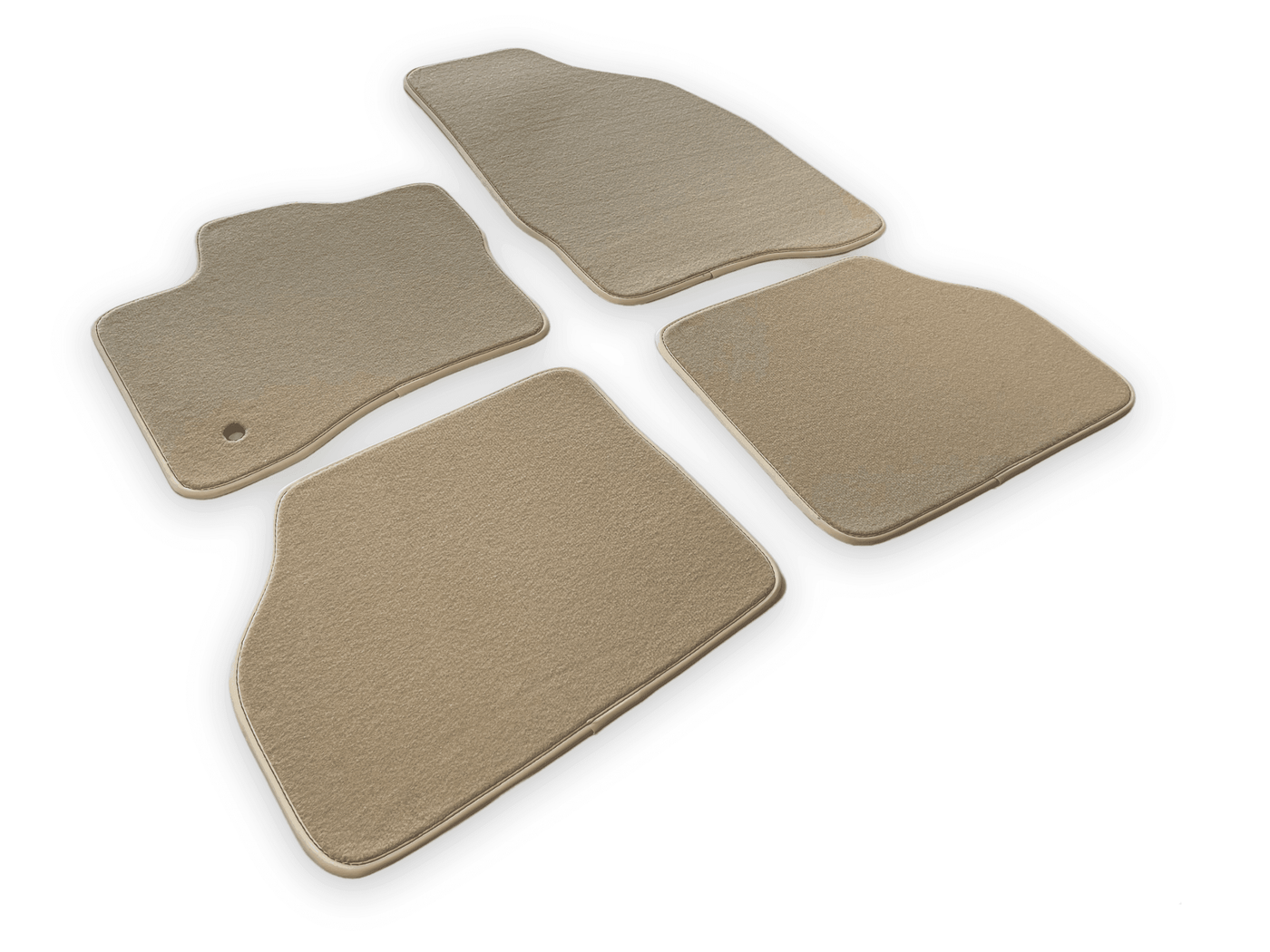 Floor Mats for Lincoln Continental (1939-1948) Sedan Beige Tailored Carpets - AutoWin