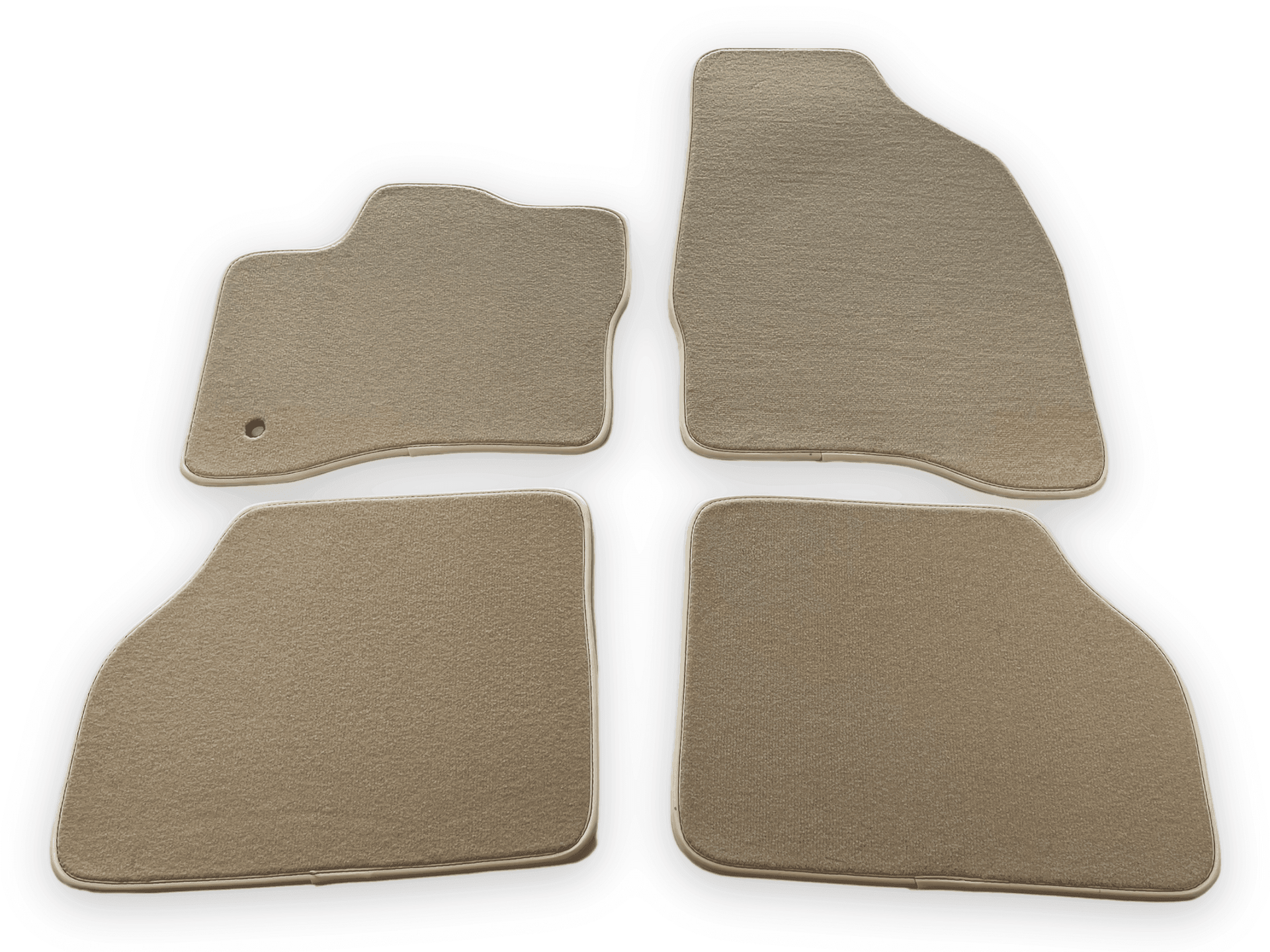 Floor Mats for Lincoln Continental (1959-2002) Sedan Beige Tailored Carpets - AutoWin
