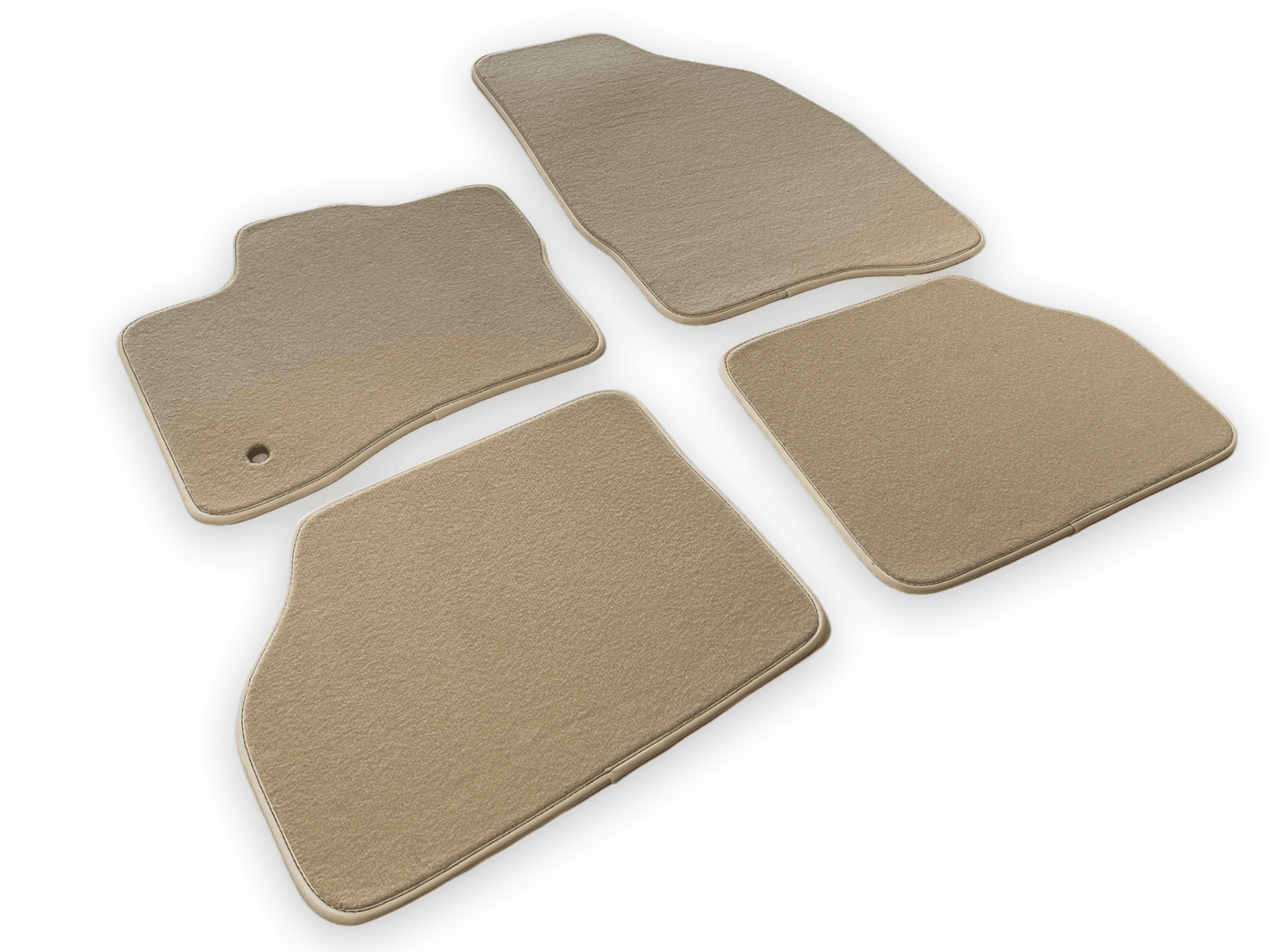 Floor Mats for Lincoln Continental (2017-2020) Sedan Beige Tailored Carpets - AutoWin