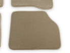 Floor Mats for Lincoln MKT (2010-2019) Beige Tailored Carpets - AutoWin