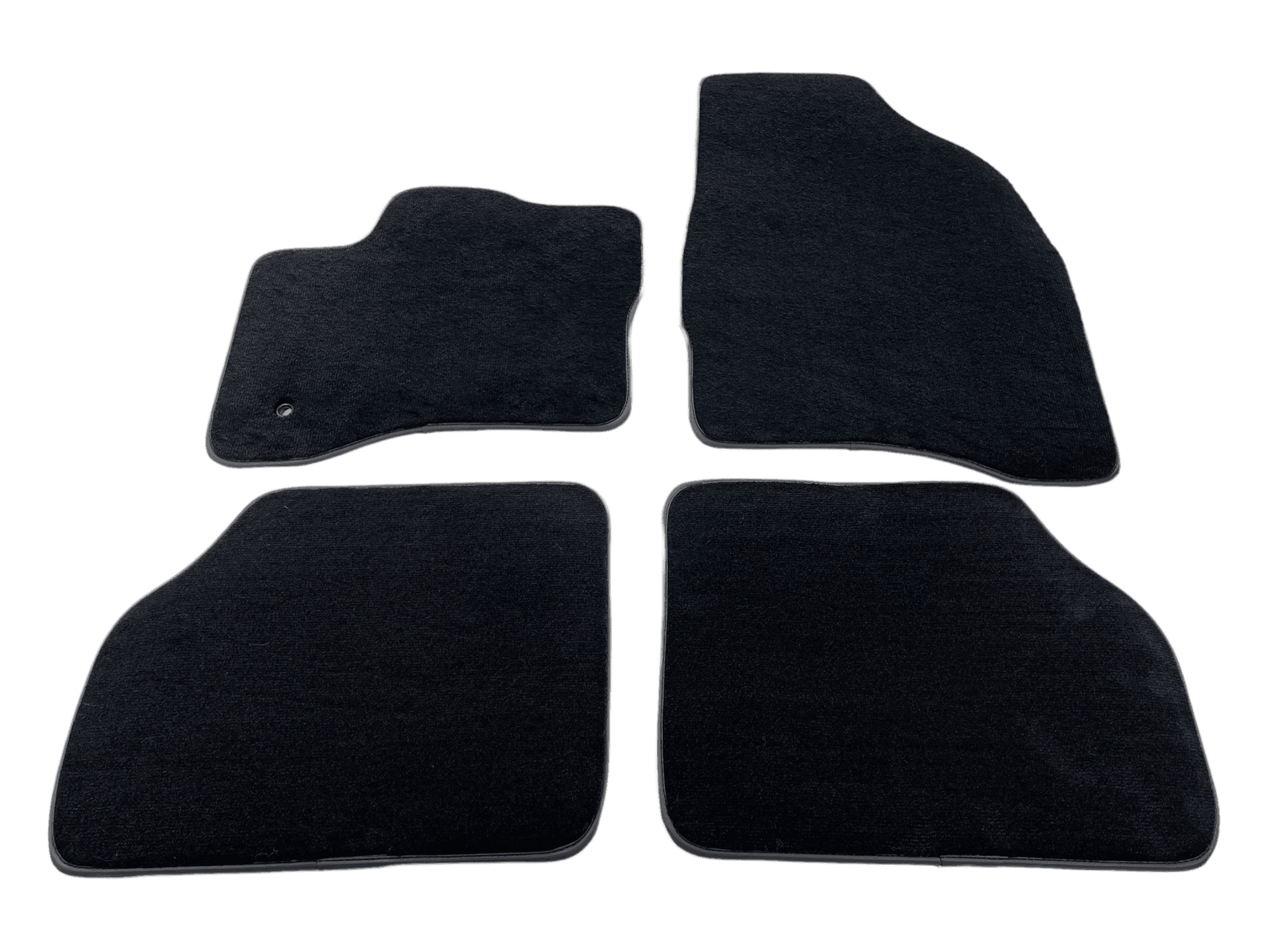 Floor Mats for Lincoln Town Car (1980-2011) Black Tailored Carpets - AutoWin