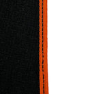 Floor Mats For McLaren 720S Black Tailored With Orange Trim - AutoWin
