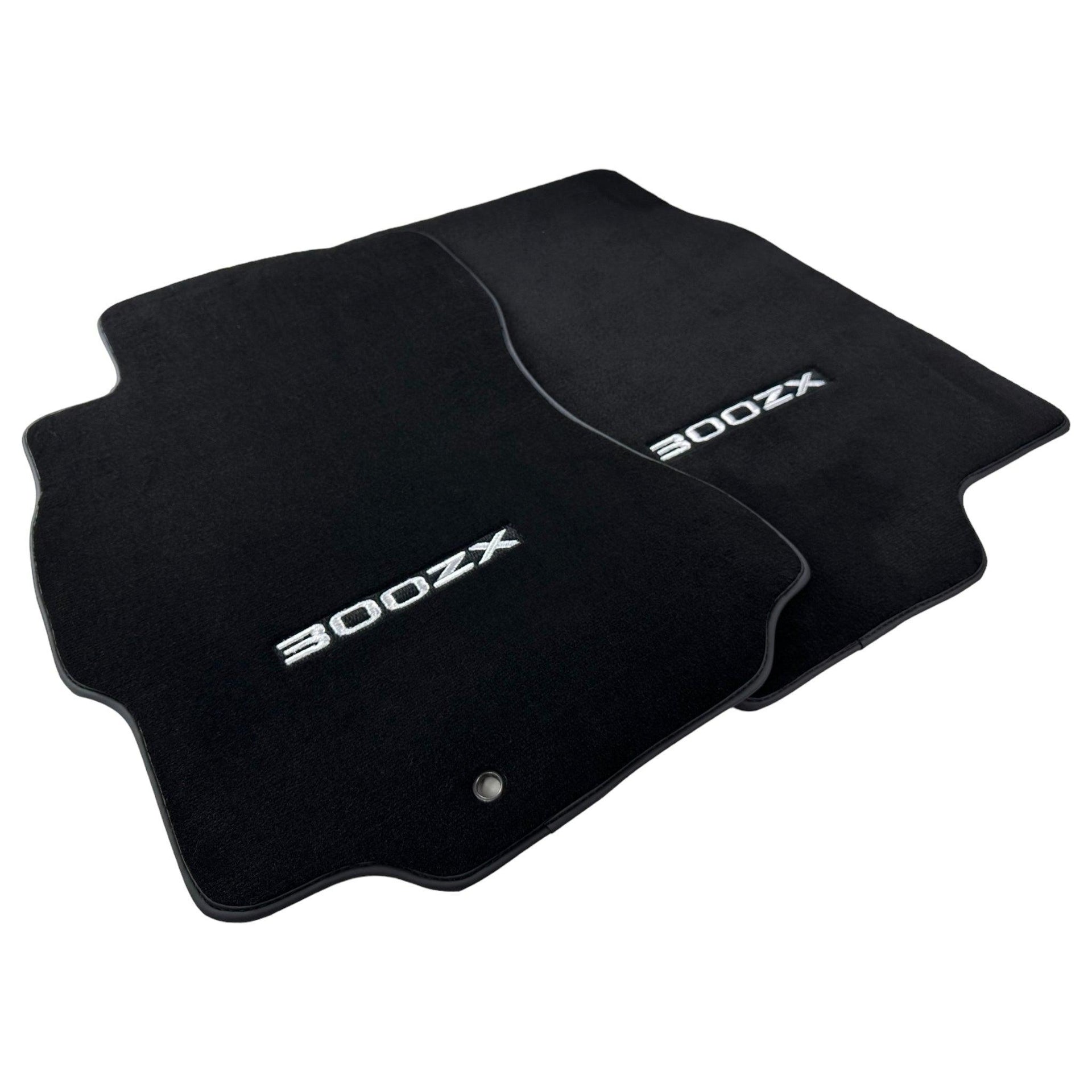 Floor Mats For Nissan 300ZX - Z32 (1990-2000) Tailored Black Carpets - AutoWin