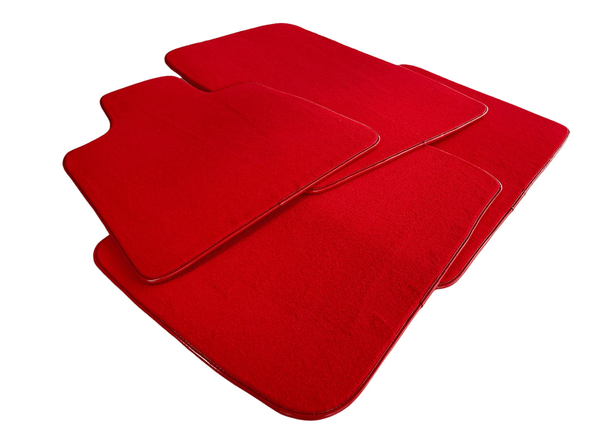 Floor Mats For Rolls Royce Ghost Series II (2021-2024) Red - AutoWin
