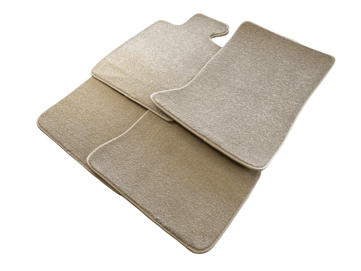 Floor Mats For Rolls Royce Phantom VIII (2017-2024) Beige Luxury Quality - AutoWin