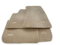 Floor Mats For Rolls Royce Spectre (2023-2024) Beige ER56 Design - AutoWin