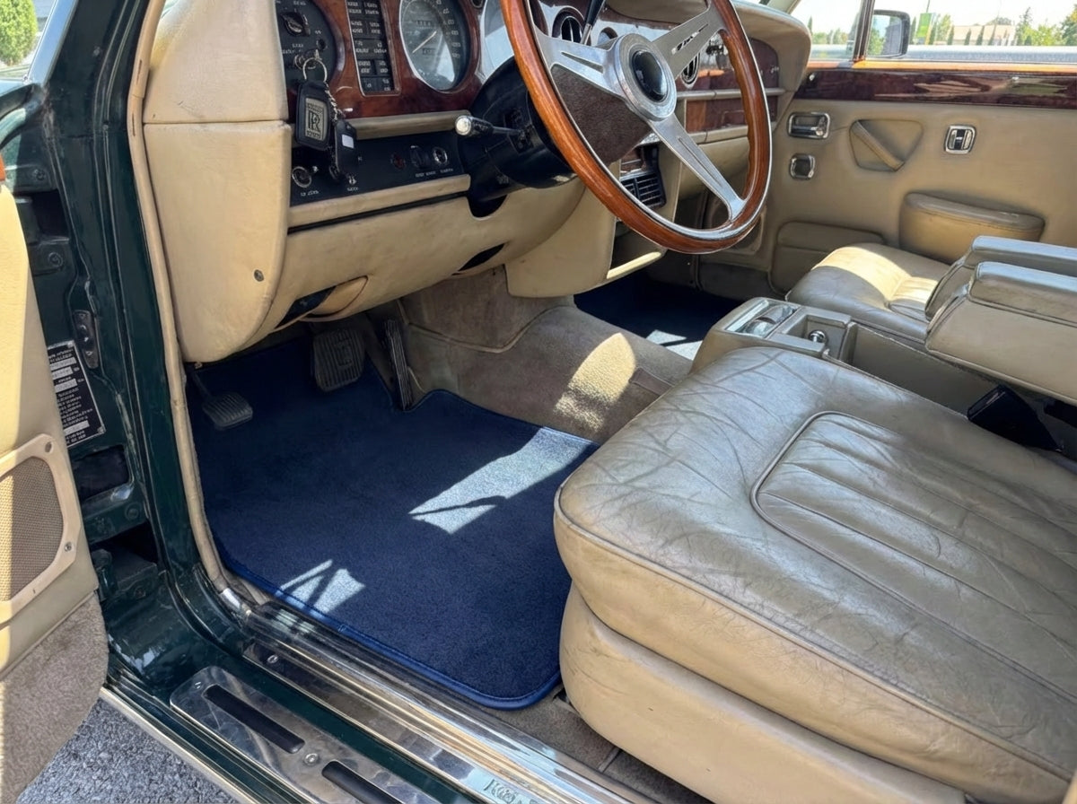 Floor Mats For Rolls Royce Wraith 2013-2023 Dark Blue