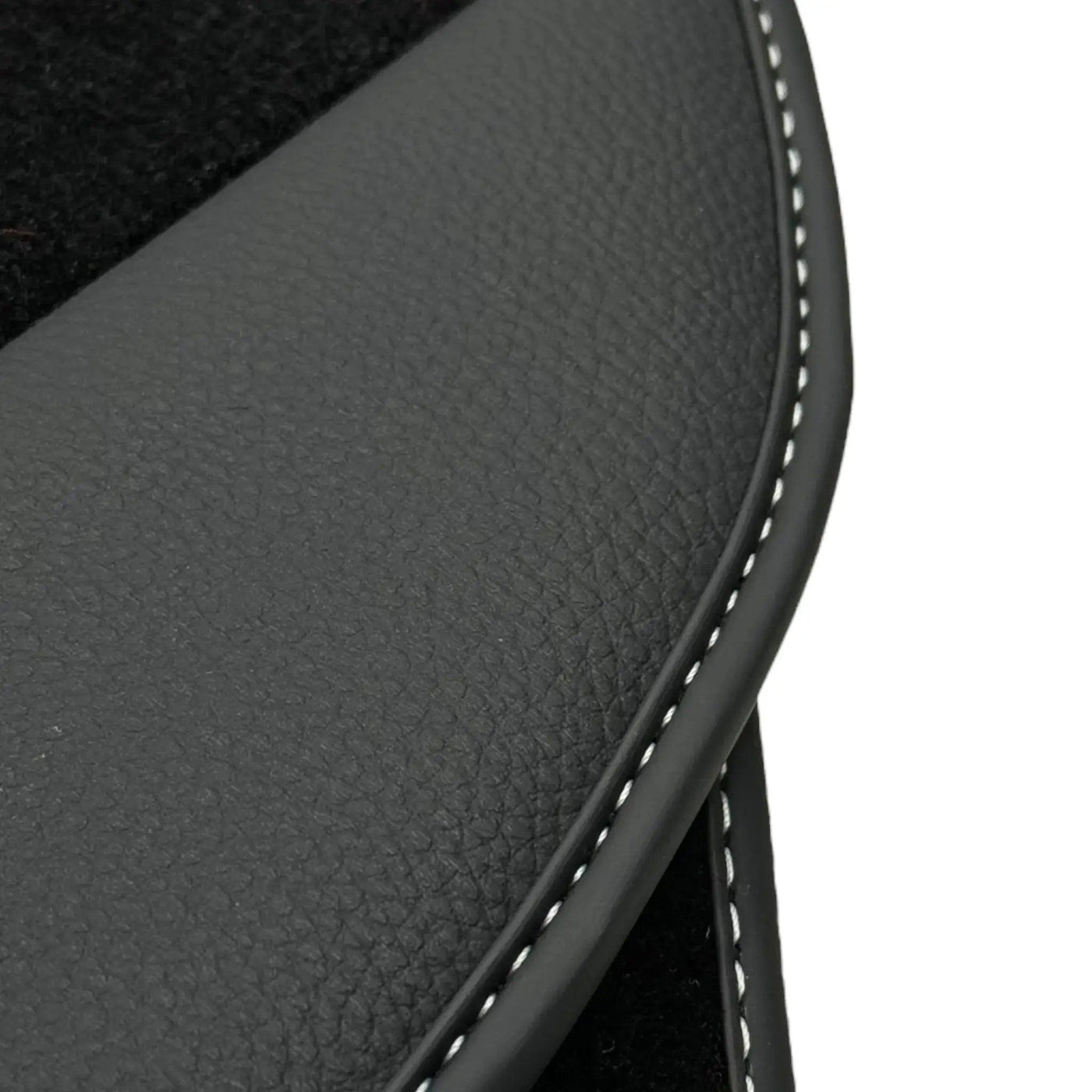 Floor Mats for Tesla Model X (6 Seats) Black Tailored Carpets ER56 Design - AutoWin