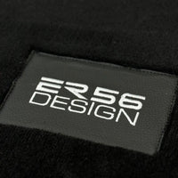 Floor Mats for Tesla Model X (6 Seats) Black Tailored Carpets ER56 Design - AutoWin