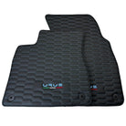 Floor Mats Set with Trunk Mat for Lamborghini Urus with Black Leather - AutoWin