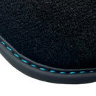 Floor Mats Set with Trunk Mat for Lamborghini Urus with Black Leather - AutoWin