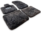 Genuine Sheepskin Floor Mats Bentley Bentayga Er56 Design Brand - AutoWin