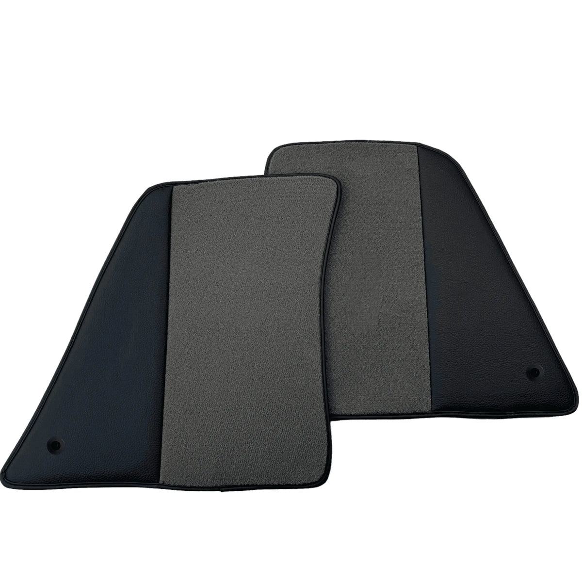 Gray Floor Mats for Ferrari 296 GTB (2022-2027) with Leather