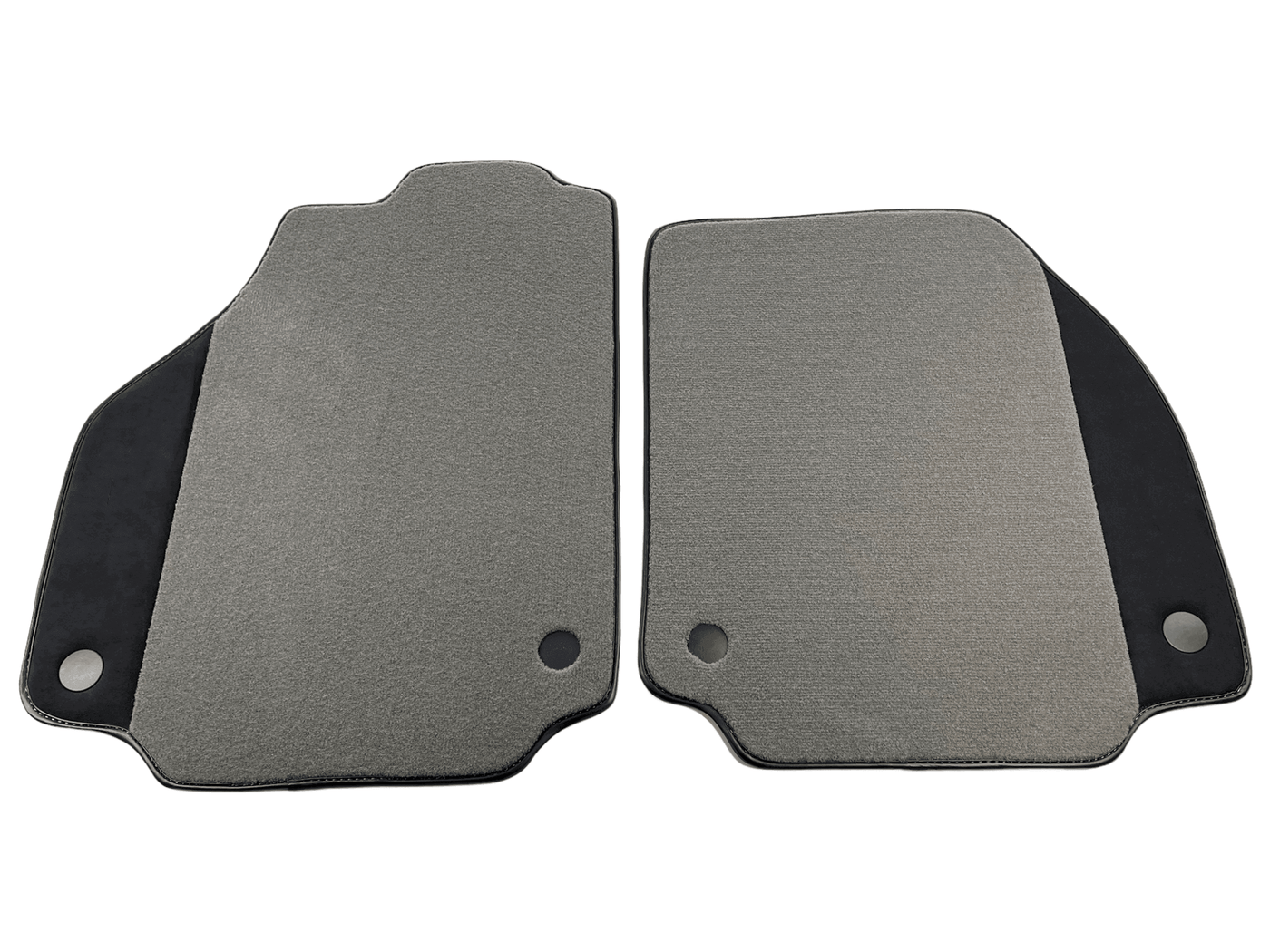 Gray Floor Mats For Ferrari F8 Tributo 2019-2022 With Alcantara Leather - AutoWin