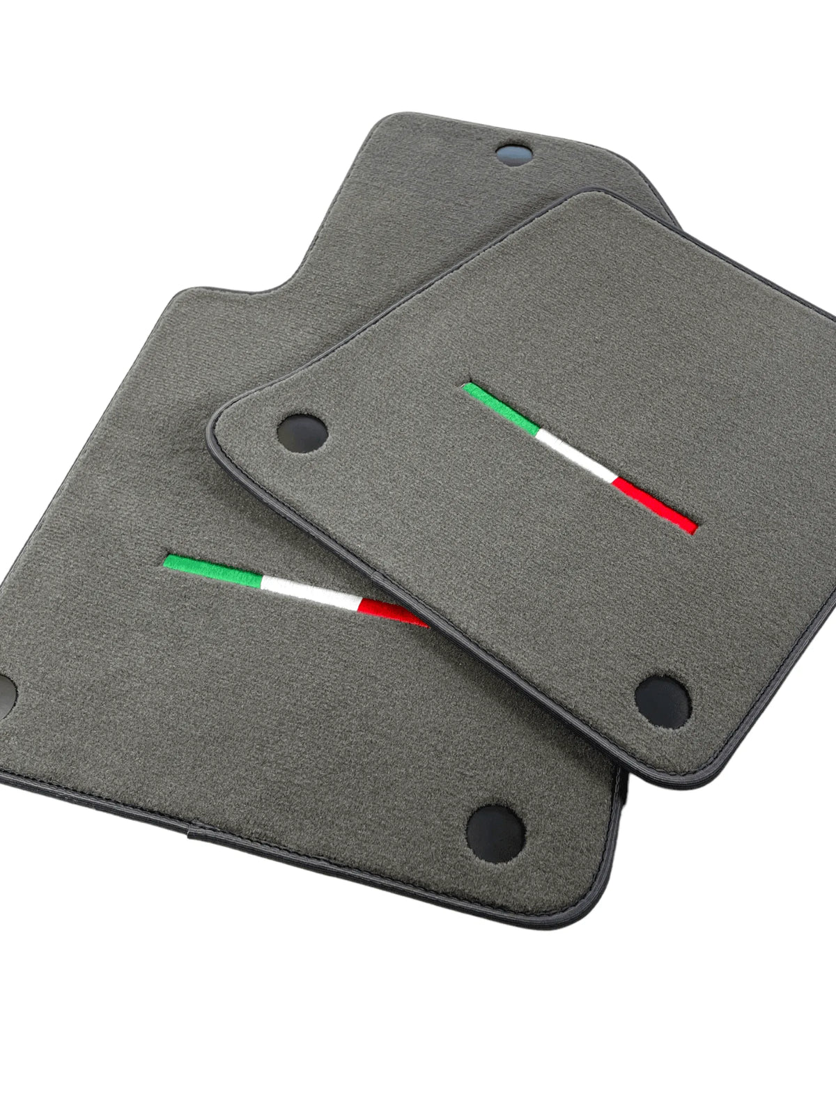 Gray Floor Mats For Ferrari 599 Coupe 2006-2012 Italian Edition - AutoWin