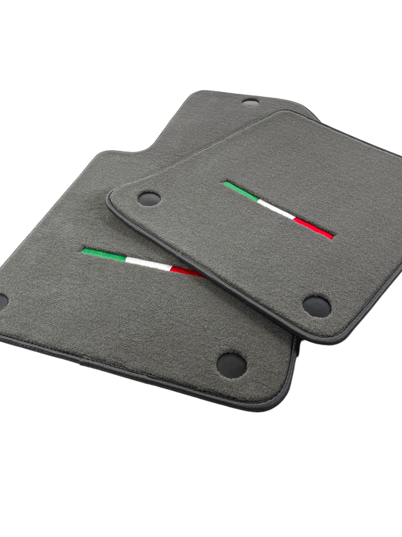 Gray Floor Mats For Ferrari 612 Scaglietti 2005-2011 Italian Edition - AutoWin
