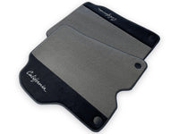 Gray Floor Mats For Ferrari California 2008-2014 With Alcantara - AutoWin