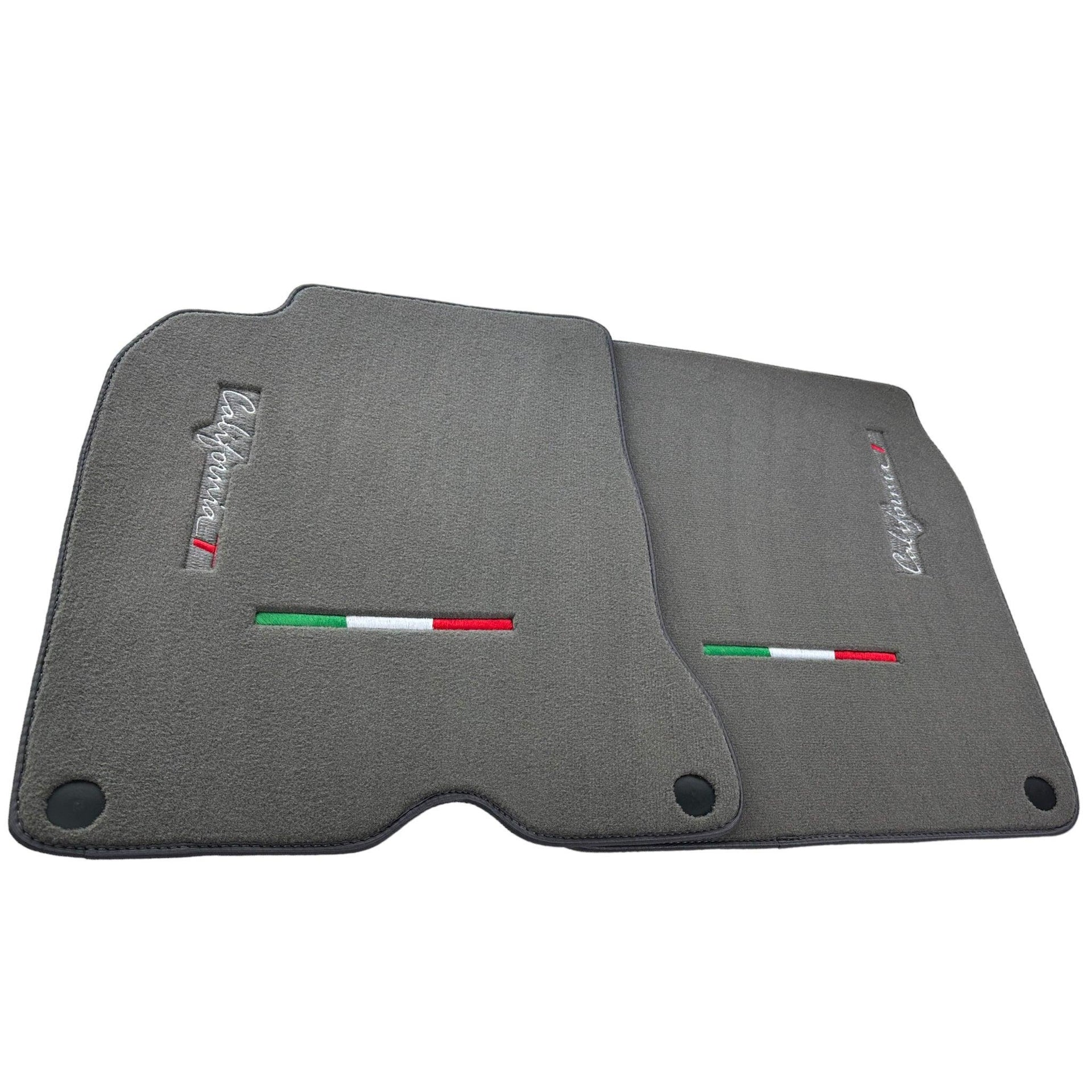 Gray Floor Mats For Ferrari California T 2015–2018 - AutoWin