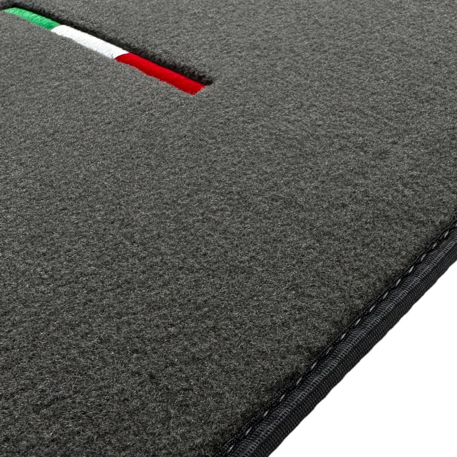 Gray Floor Mats For Ferrari GTC4 Lusso (2016-2023) Italian Edition - AutoWin