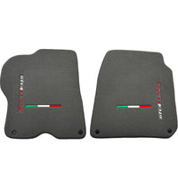 Gray Floor Mats For Ferrari GTC4 Lusso (2016-2023) Italian Edition - AutoWin