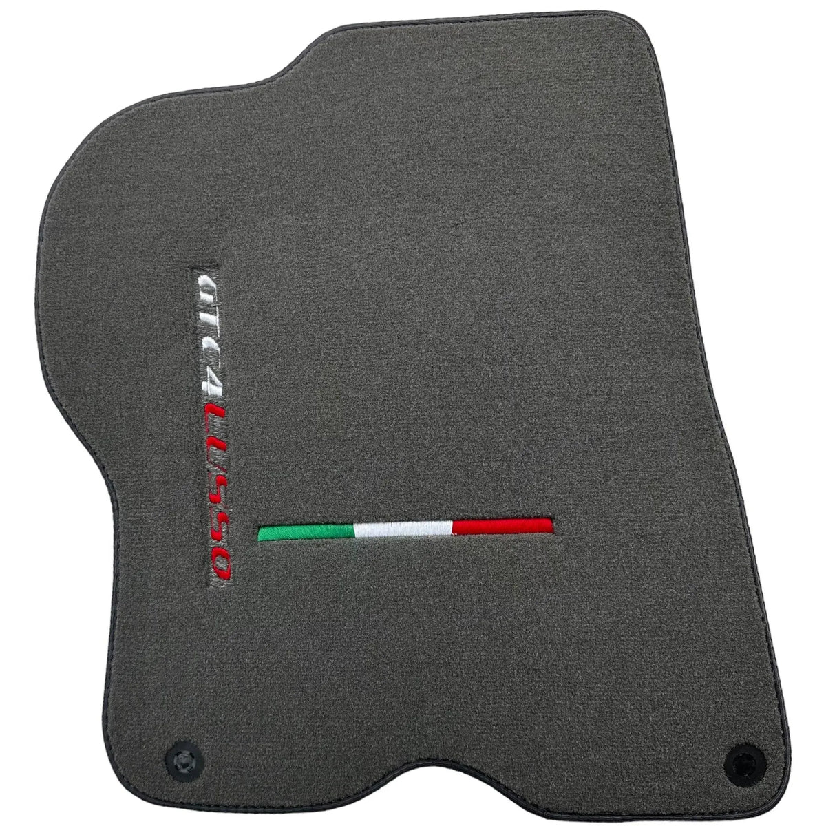 Gray Floor Mats For Ferrari GTC4 Lusso (2016-2023) Italian Edition - AutoWin