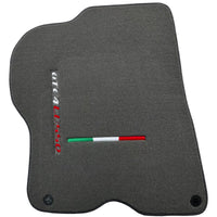 Gray Floor Mats For Ferrari GTC4 Lusso (2016-2023) Italian Edition - AutoWin