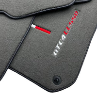 Gray Floor Mats For Ferrari GTC4 Lusso (2016-2023) Italian Edition - AutoWin
