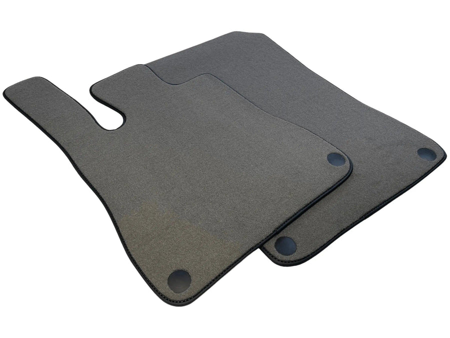 Gray Floor Mats For Mercedes-Benz SL R232 (2022-2023) Black Trim - AutoWin