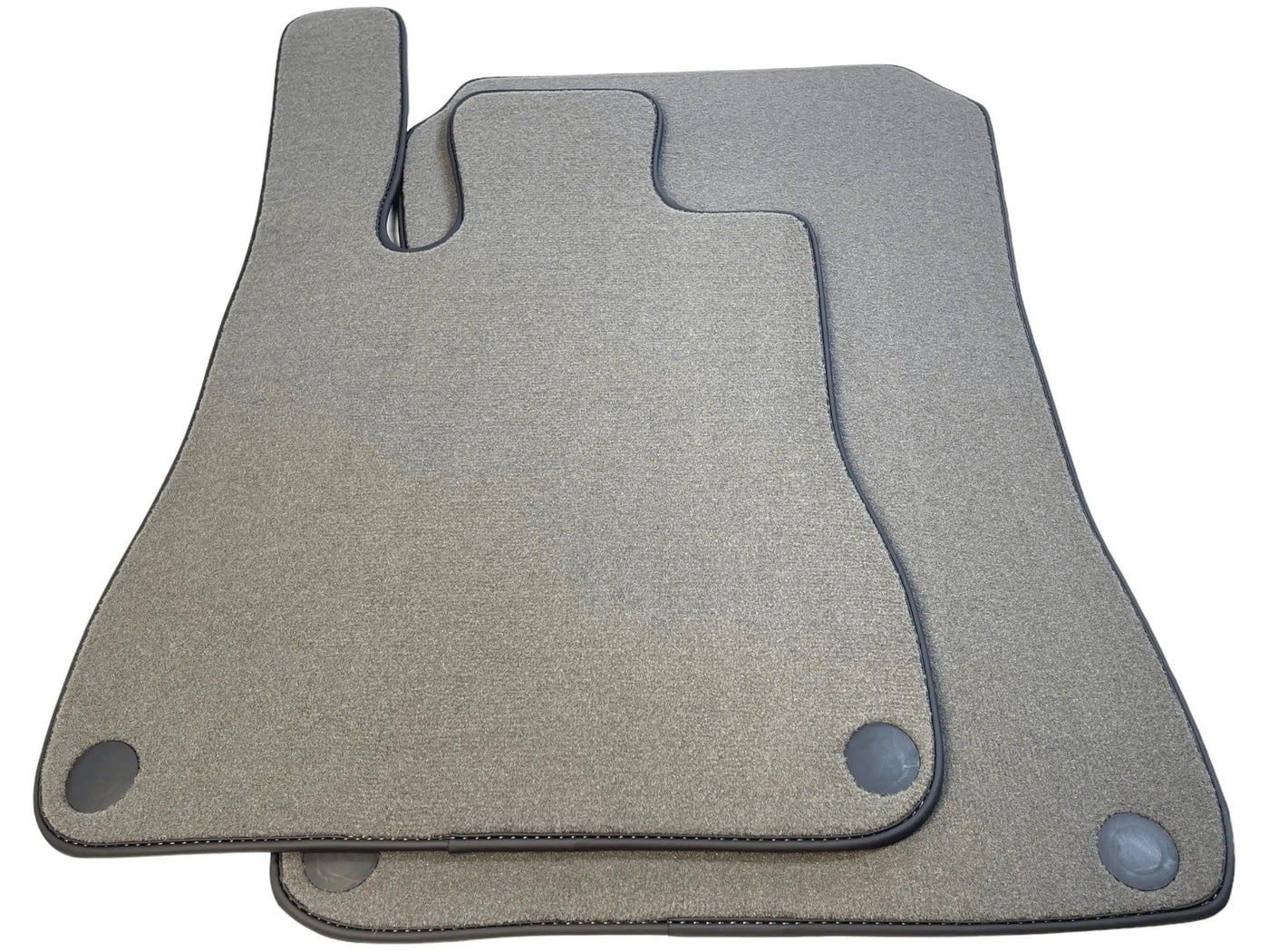 Gray Floor Mats For Mercedes-Benz SL R232 (2022-2023) Black Trim - AutoWin